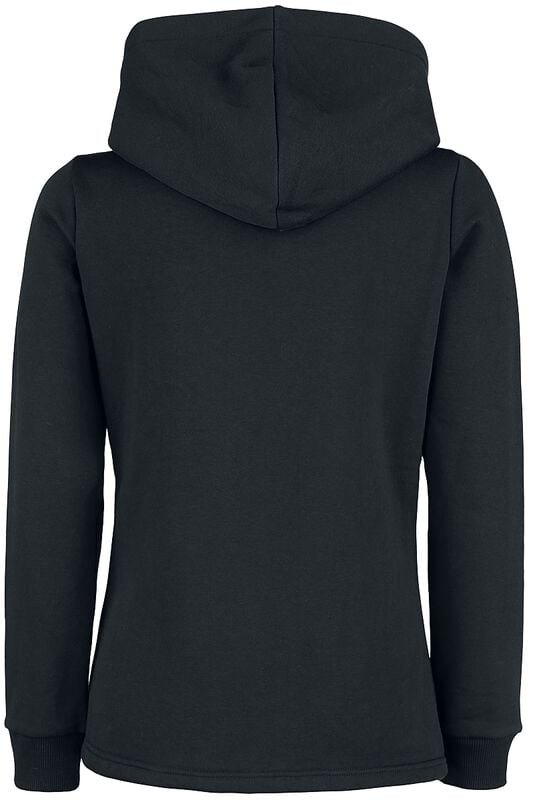Gothicana By Emp "Biker-Style Sweat Hooded Jacket" Hoodie Jacket Black By RED By EMP