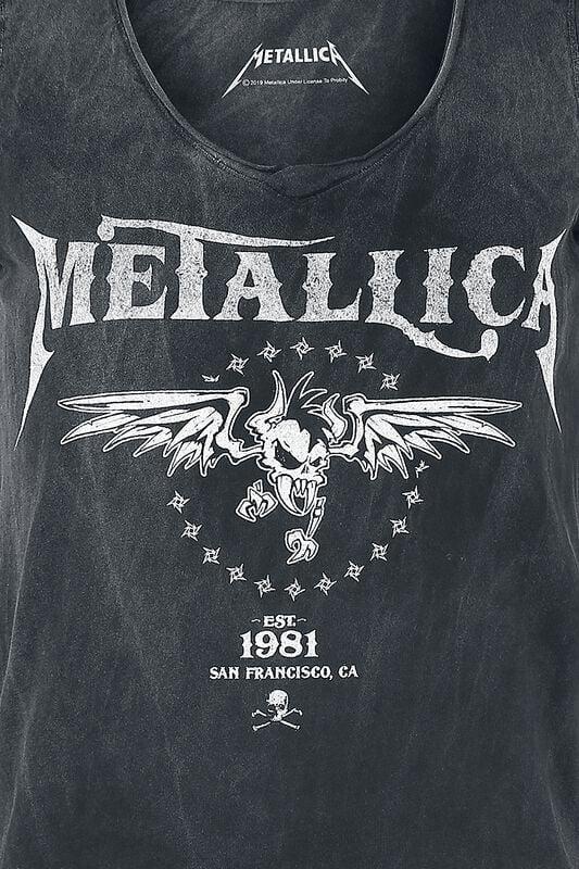 Gothicana By Emp "Biker" T-Shirt Black-grey By Metallica