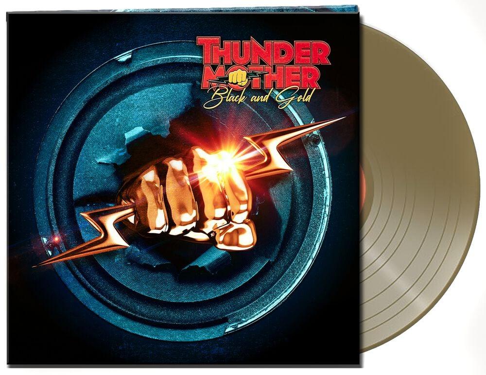 gothicana by emp "Black and gold" LP gold-coloured by Thundermother