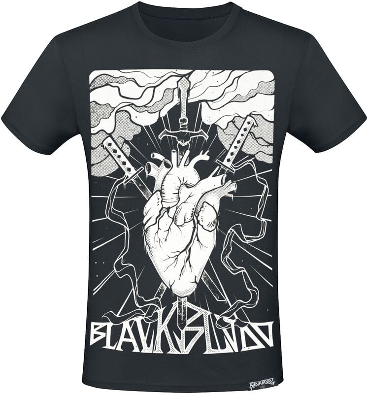 gothicana by emp "Black Blood by Gothicana" T-Shirt black by Black Blood by Gothicana