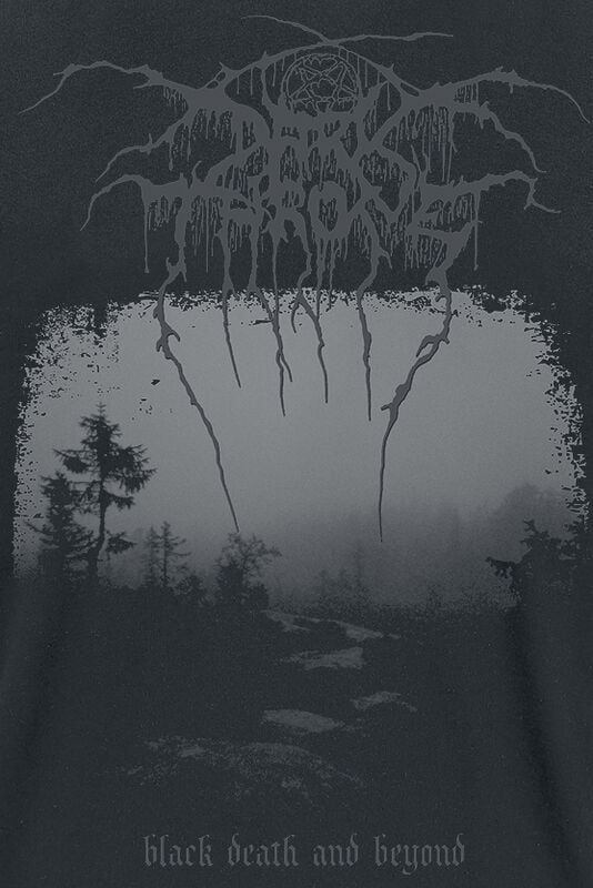 Gothicana By Emp "Black Death And Beyond" T-Shirt Black By Darkthrone