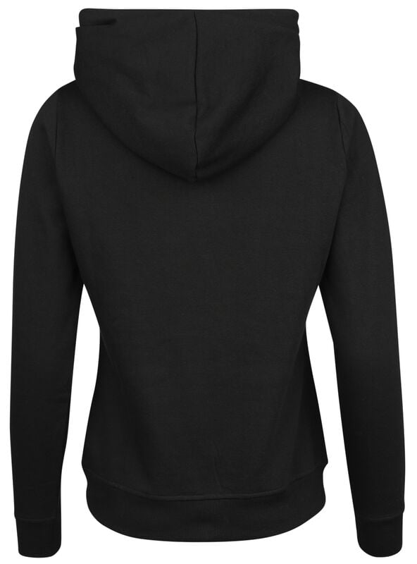 Gothicana By Emp "Black Dotties On Red Shawl Hoodie & Hairband" Hoodie Black-red By Pussy Deluxe