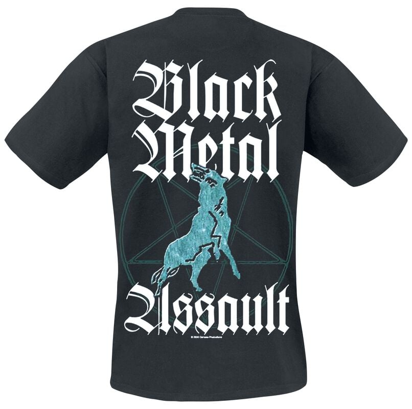 Gothicana By Emp "Black Metal Assault" T-Shirt Black By Marduk