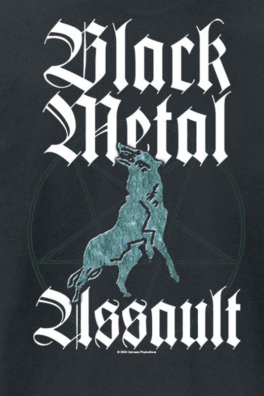 Gothicana By Emp "Black Metal Assault" T-Shirt Black By Marduk