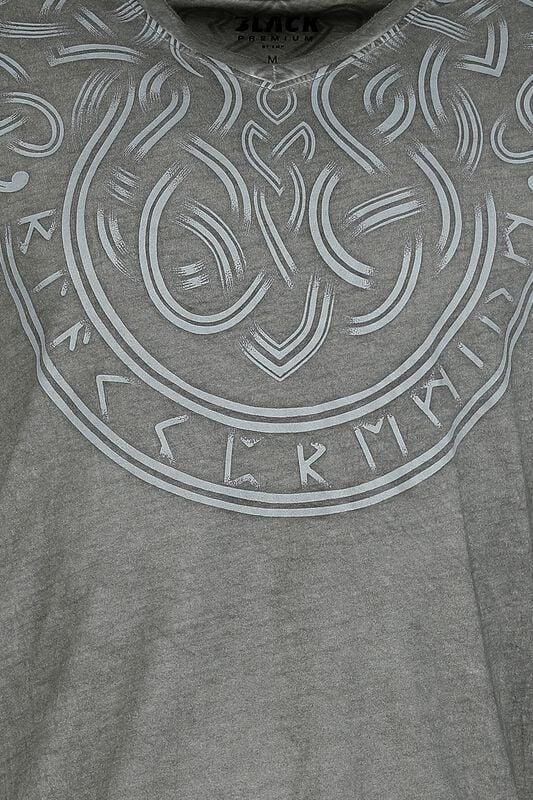 Gothicana By Emp "Black Premium By EMP" T-Shirt Grey By Black Premium By EMP