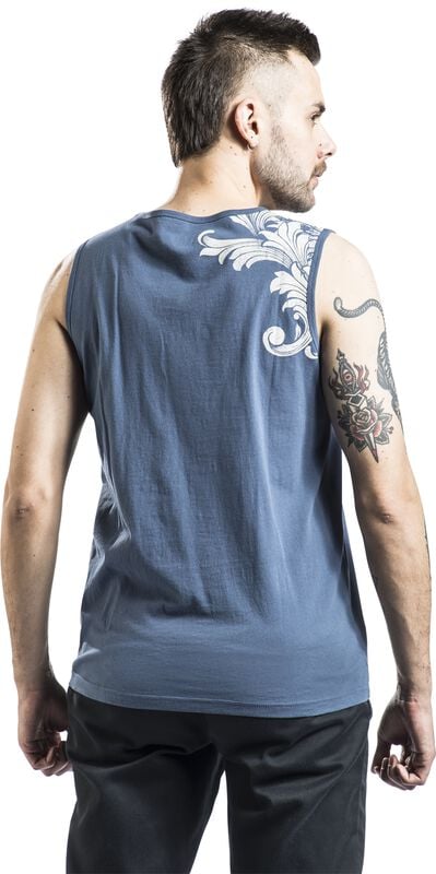 Gothicana By Emp "Black Premium By EMP" Tanktop Blue By Black Premium By EMP