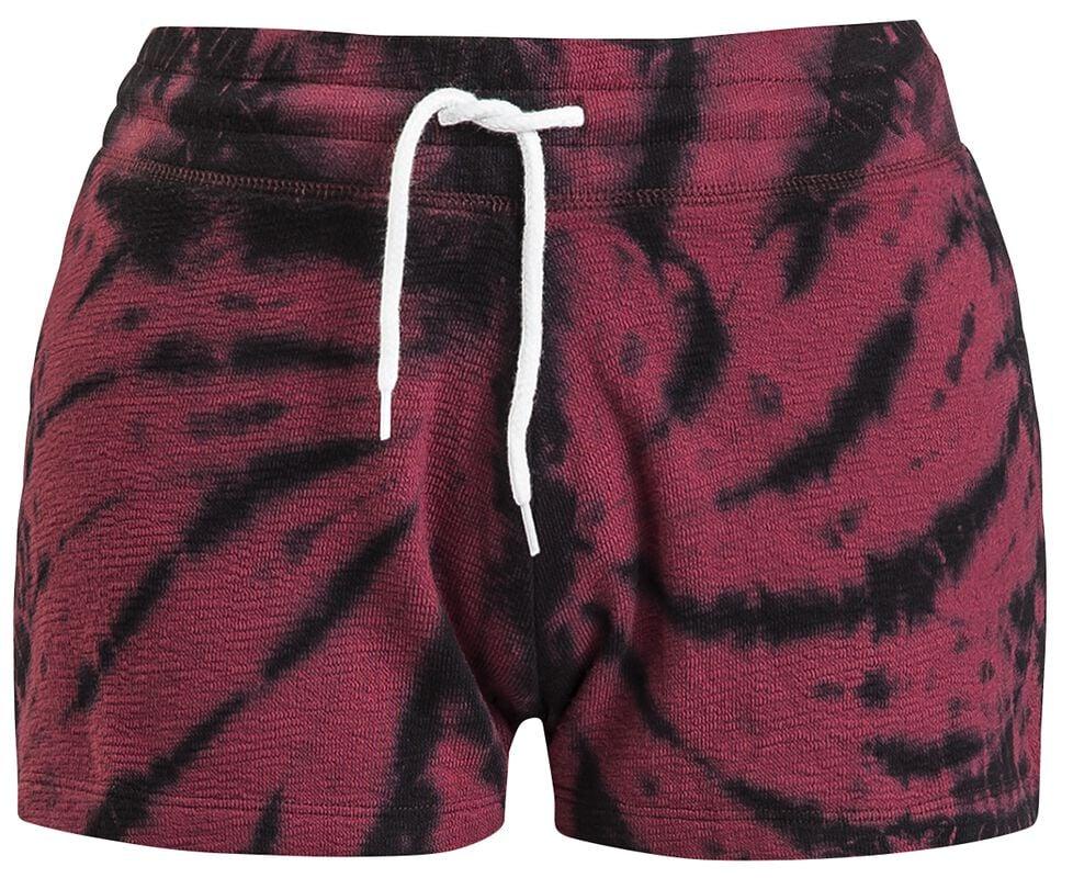 gothicana by emp "Black/Red Batik Shorts" Hot Pants black-red by RED by EMP