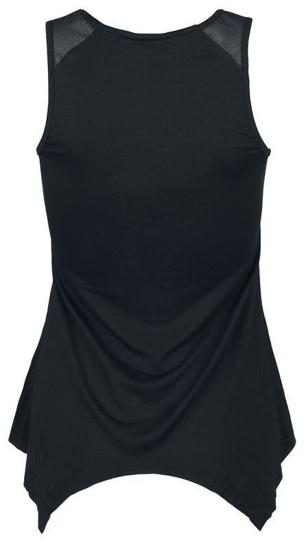 Gothicana By Emp "Bleeding Rose" Top Black By Alchemy England