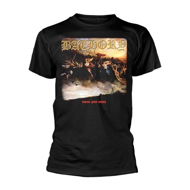 gothicana by emp "Blood Fire Death" T-Shirt black by Bathory