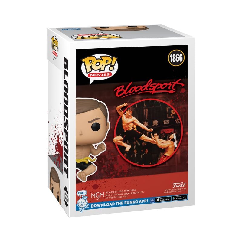 Gothicana By Emp "Bloodsport Jean-Claude Van Damme Vinyl Figurine 1866" Funko Pop Multicolour