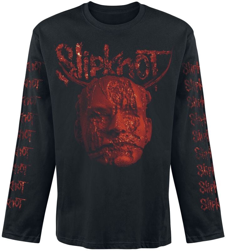 gothicana by emp "Bloody Head" Long-sleeve Shirt black by Slipknot