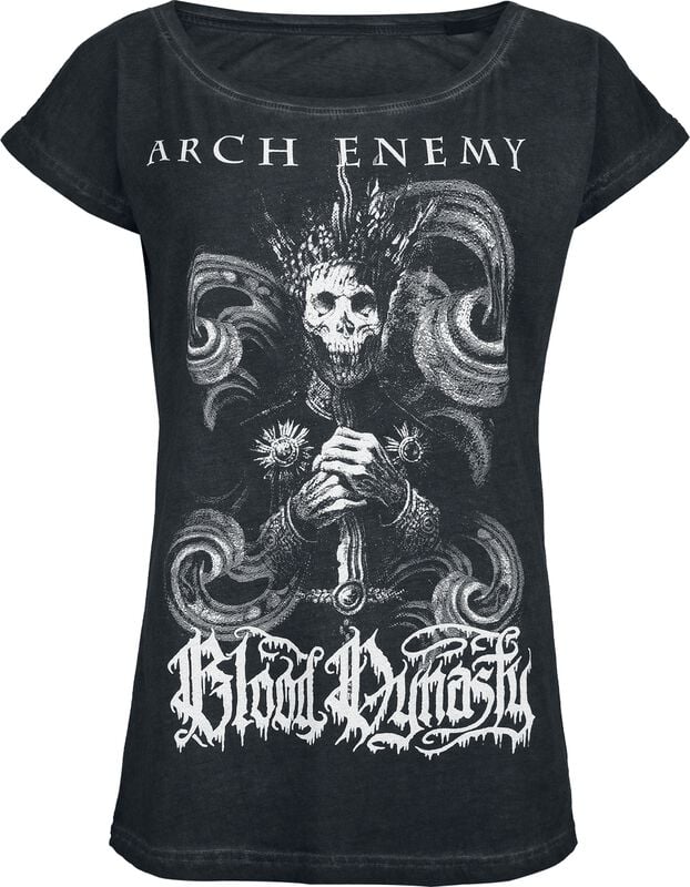 gothicana by emp "Bloody Wave - Glow In The Dark" T-Shirt anthracite by Arch Enemy