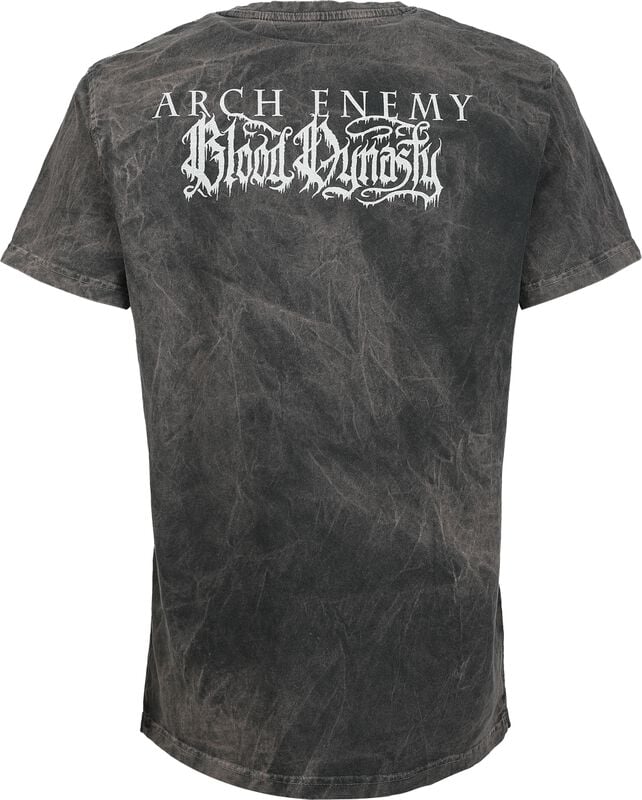 Gothicana By Emp "Bloody Wave" T-Shirt Grey By Arch Enemy