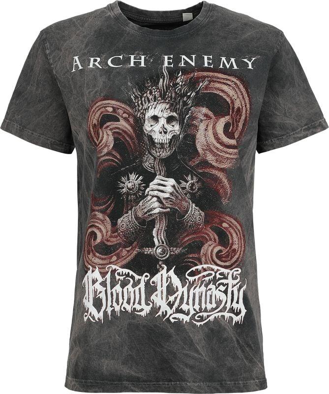gothicana by emp "Bloody Wave" T-Shirt grey by Arch Enemy