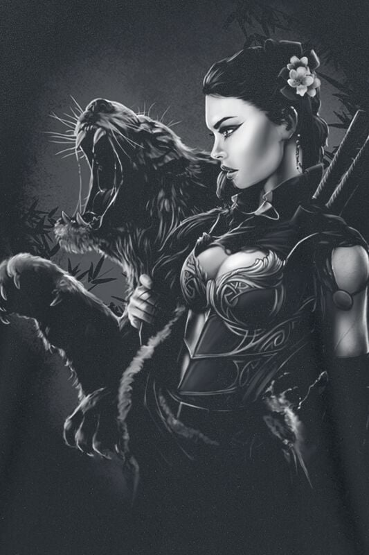 Gothicana By Emp "Blossom" T-Shirt Black By Toxic Angel