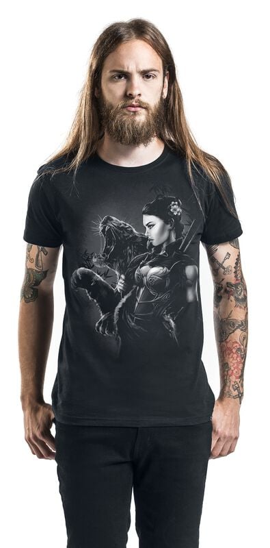 Gothicana By Emp "Blossom" T-Shirt Black By Toxic Angel