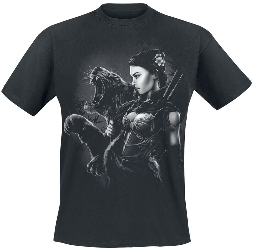 gothicana by emp "Blossom" T-Shirt black by Toxic Angel