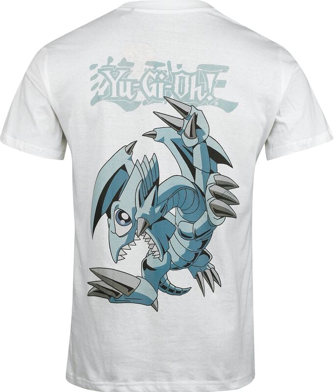 Gothicana By Emp "Blue-Eyes Toon Dragon" T-Shirt White By Yu-Gi-Oh