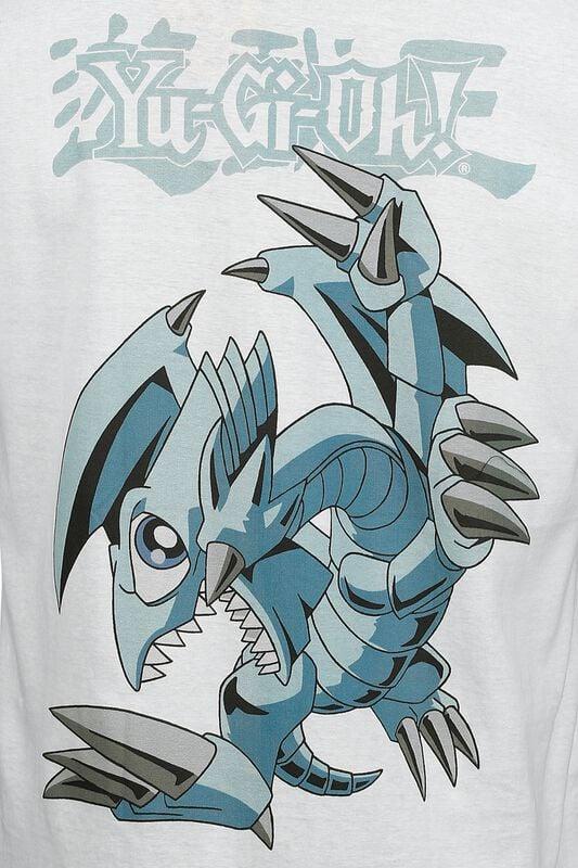 Gothicana By Emp "Blue-Eyes Toon Dragon" T-Shirt White By Yu-Gi-Oh