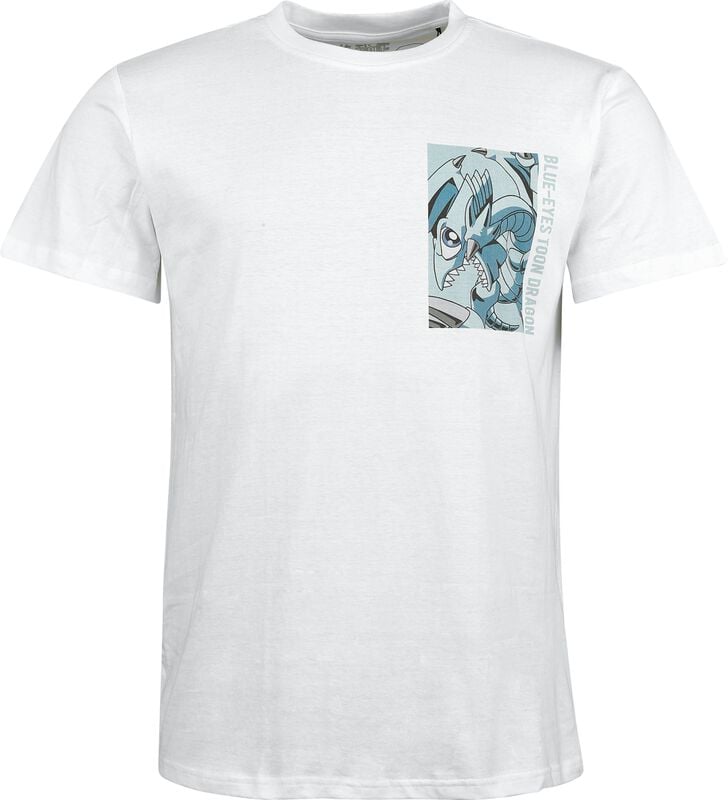 gothicana by emp "Blue-Eyes Toon Dragon" T-Shirt white by Yu-Gi-Oh