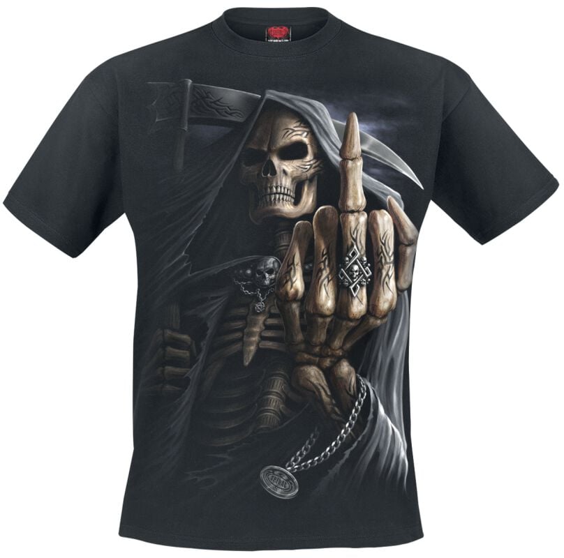 gothicana by emp "Bone Finger" T-Shirt black by Spiral