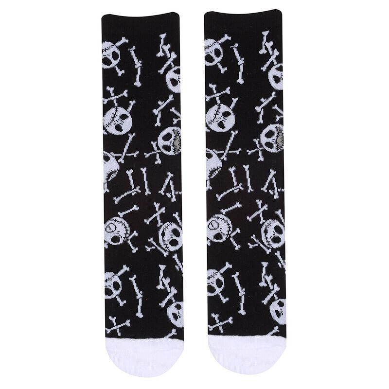 gothicana by emp "Bones" Socks black-white by The Nightmare Before Christmas