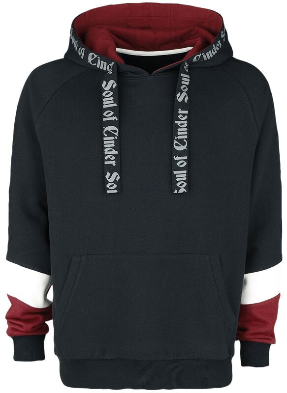 gothicana by emp "Bonfire" Hoodie black-red by Dark Souls