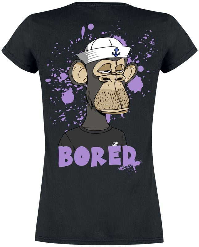 Gothicana By Emp "Bored Captain" T-Shirt Black By Bored Of Directors