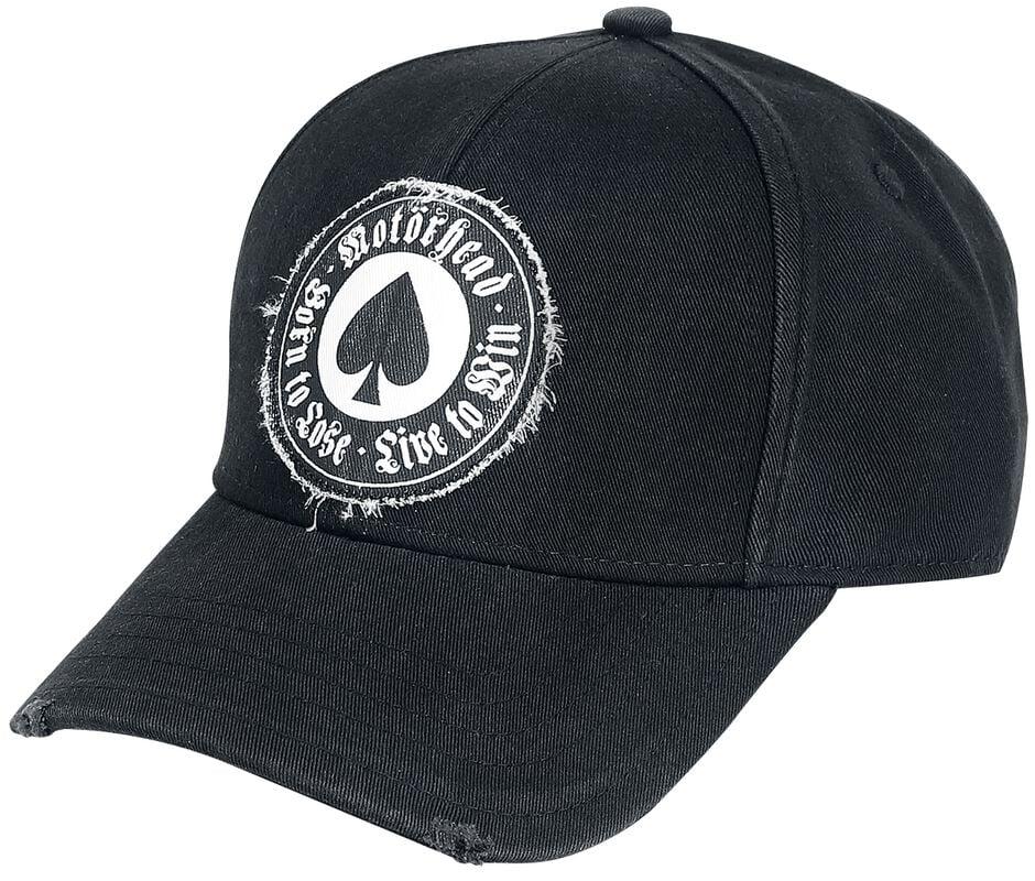 gothicana by emp "Born To Lose - Baseball Cap" Cap black by Motörhead