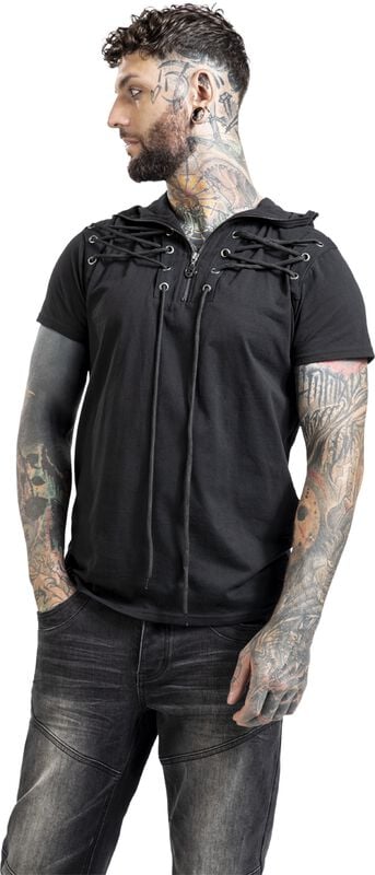 Gothicana By Emp "Bound To Darkness" T-Shirt Black By Gothicana By EMP