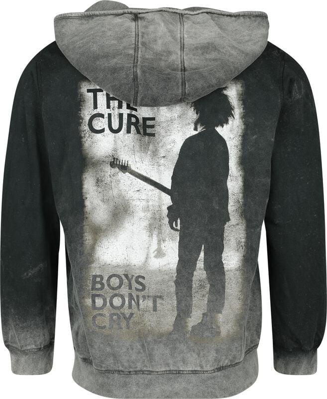 Gothicana By Emp "Boys Don't Cry" Hoodie Jacket Grey By The Cure