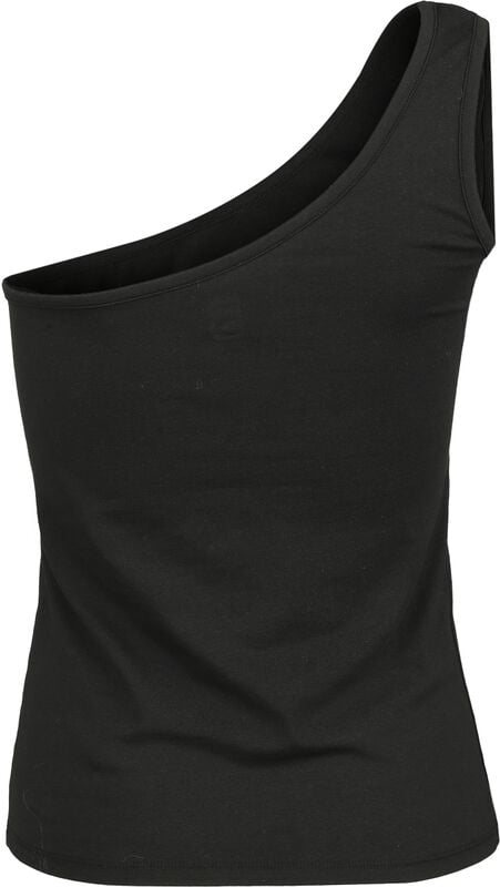 Gothicana By Emp "Brandit Women’s Bandeau Top - Abbey" Top Black By Brandit