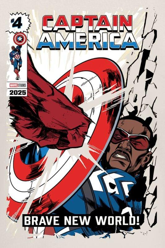 Gothicana By Emp "Brave New World - Impact" T-Shirt Natural By Captain America