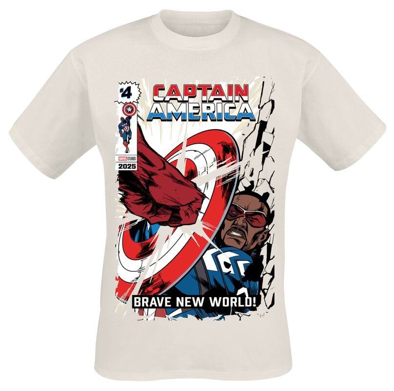 gothicana by emp "Brave New World - Impact" T-Shirt natural by Captain America