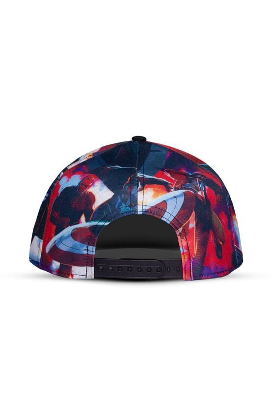 Gothicana By Emp "Brave New World - Red Hulk" Cap Multicolour By Captain America