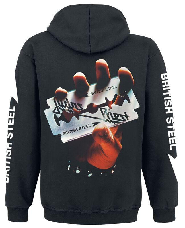 Gothicana By Emp "British Steel Anniversary 2020" Hoodie Black By Judas Priest