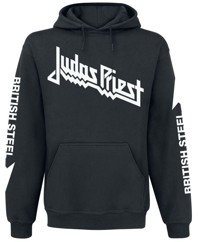 gothicana by emp "British Steel Anniversary 2020" Hoodie black by Judas Priest