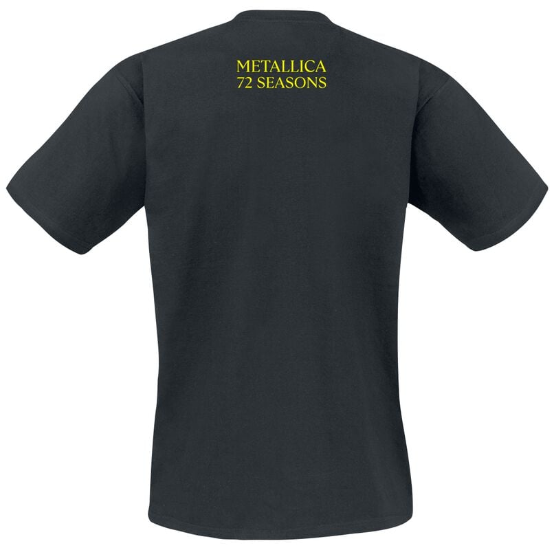Gothicana By Emp "Broken/Burnt Drums (M72)" T-Shirt Black By Metallica