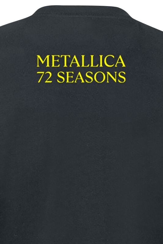 Gothicana By Emp "Broken/Burnt Drums (M72)" T-Shirt Black By Metallica