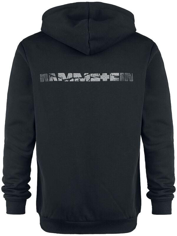 Gothicana By Emp "Broken Logo" Hoodie Black By Rammstein