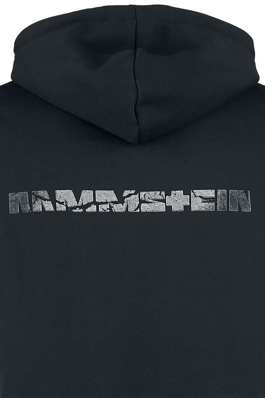 Gothicana By Emp "Broken Logo" Hoodie Black By Rammstein