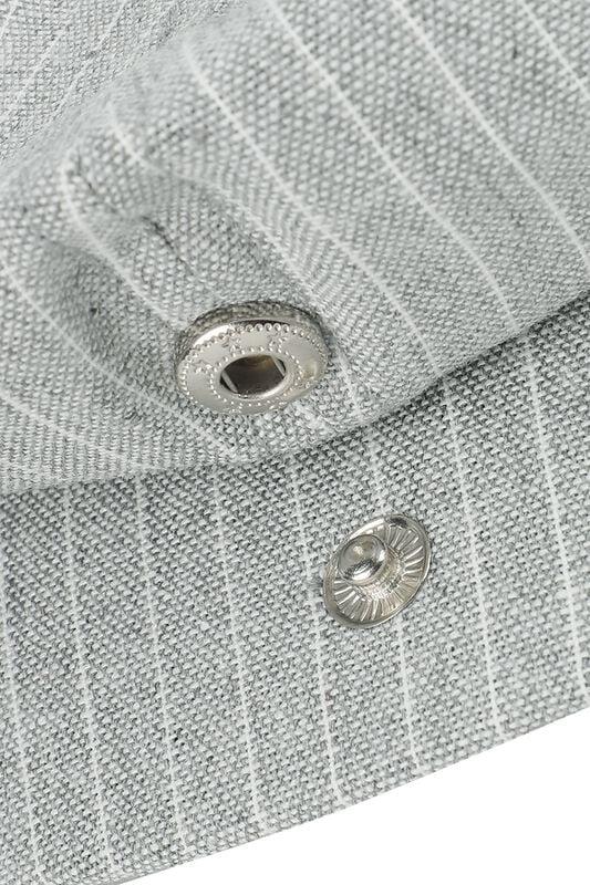 Gothicana By Emp "Brood Lightweight Newsboy Cap" Beanie Grey By Brixton
