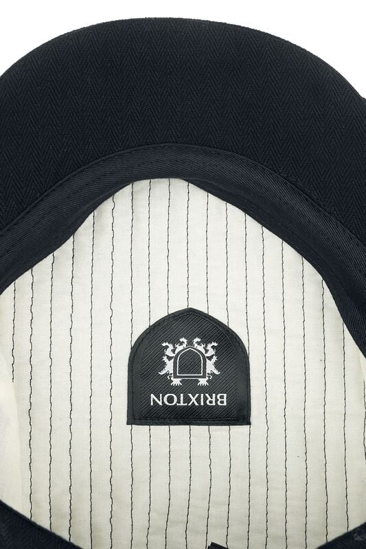 Gothicana By Emp "Brood Snap Cap" Beanie Black By Brixton