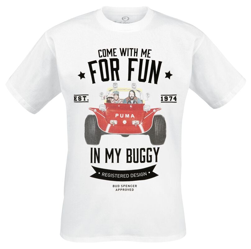 gothicana by emp "Buggy" T-Shirt white by Bud Spencer