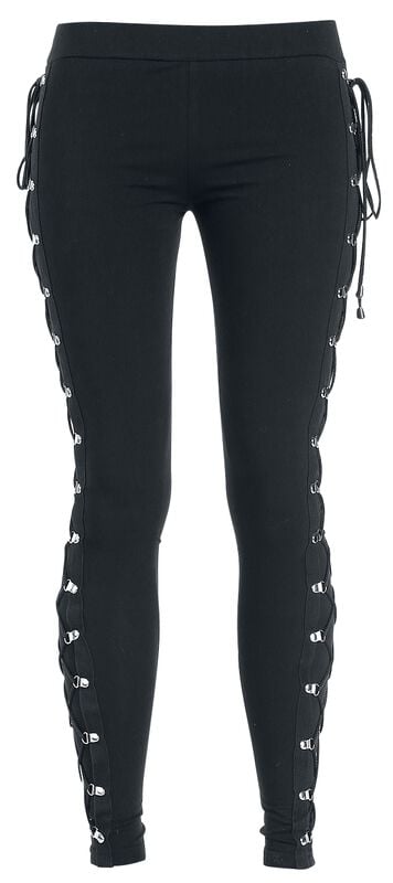 Gothicana By Emp "Built For Comfort" Leggings Black By Gothicana By EMP