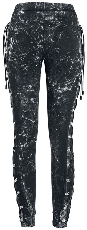 Gothicana By Emp "Built For Comfort" Leggings Grey By Black Premium By EMP