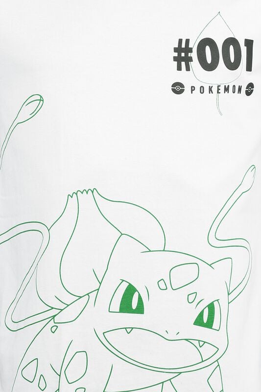 Gothicana By Emp "Bulbasaur" T-Shirt White-green By Pokémon