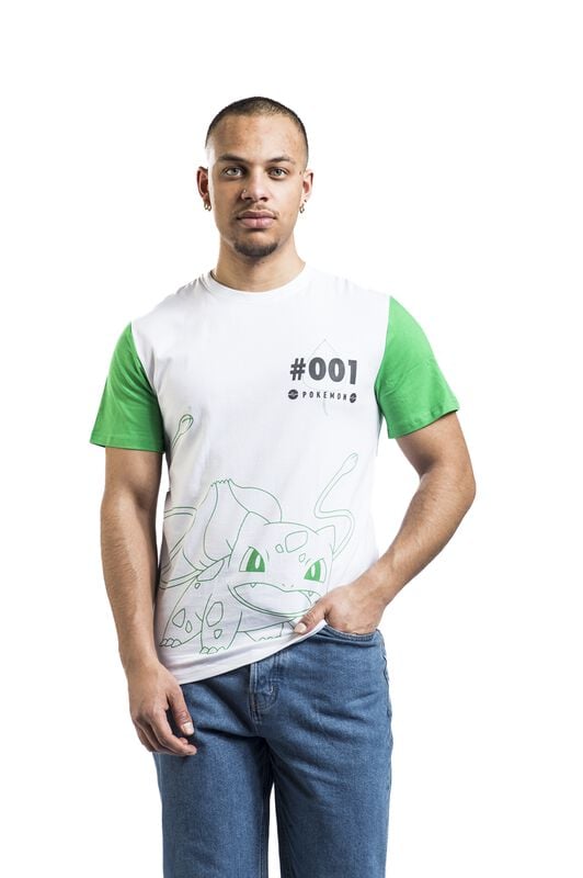 Gothicana By Emp "Bulbasaur" T-Shirt White-green By Pokémon