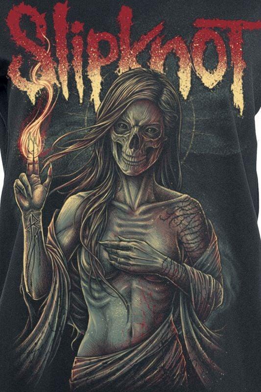 Gothicana By Emp "Burn Me Away" T-Shirt Black By Slipknot