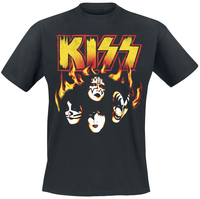 gothicana by emp "Burn With Me" T-Shirt black by Kiss